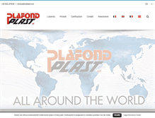 Tablet Screenshot of plafondplast.com